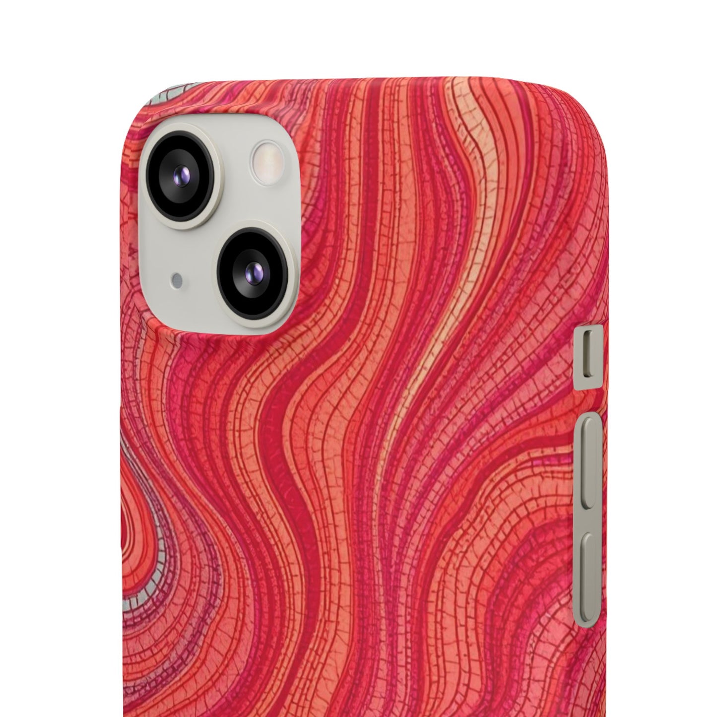 Retro Wavy Red Case