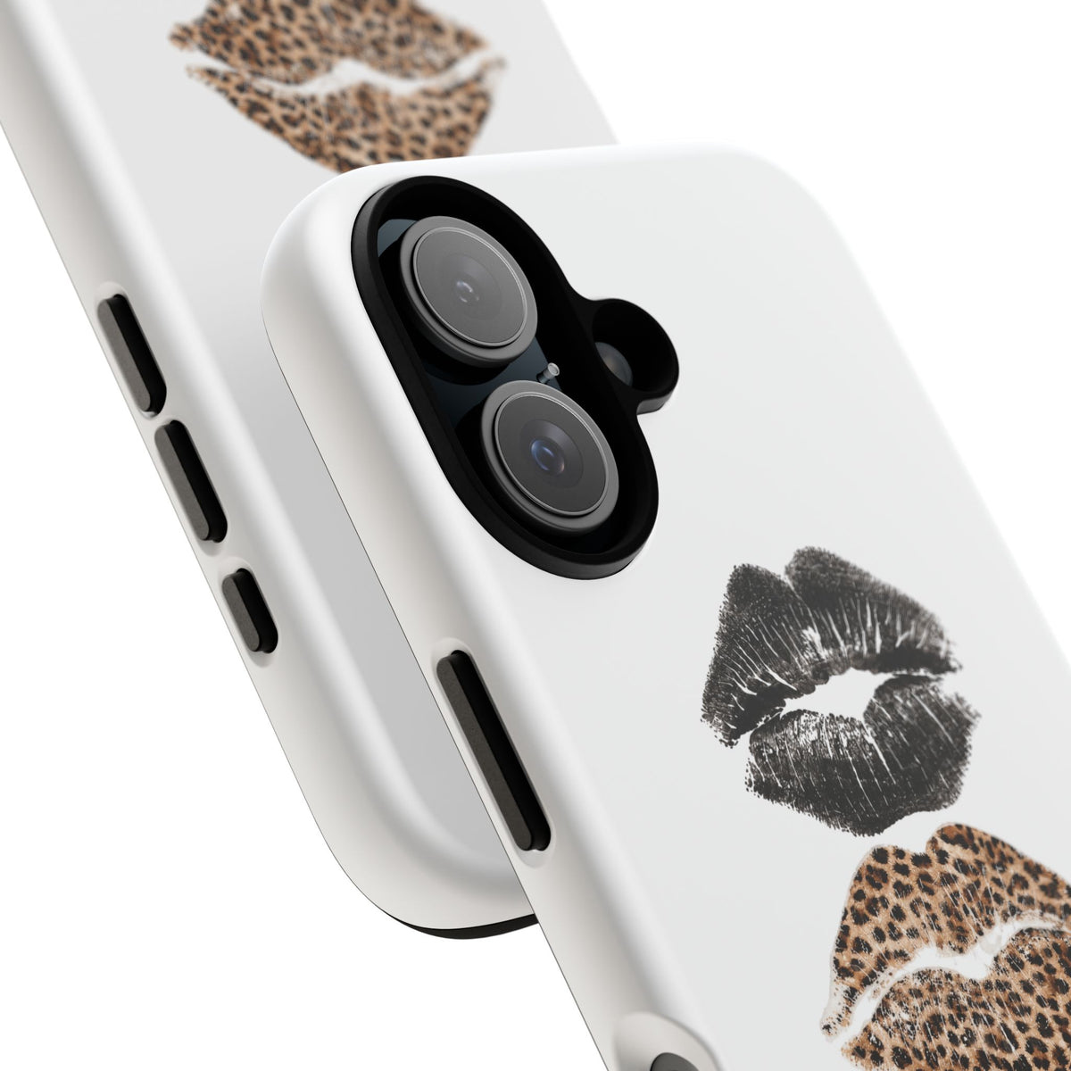 Leopard Glam Lip Tough Case