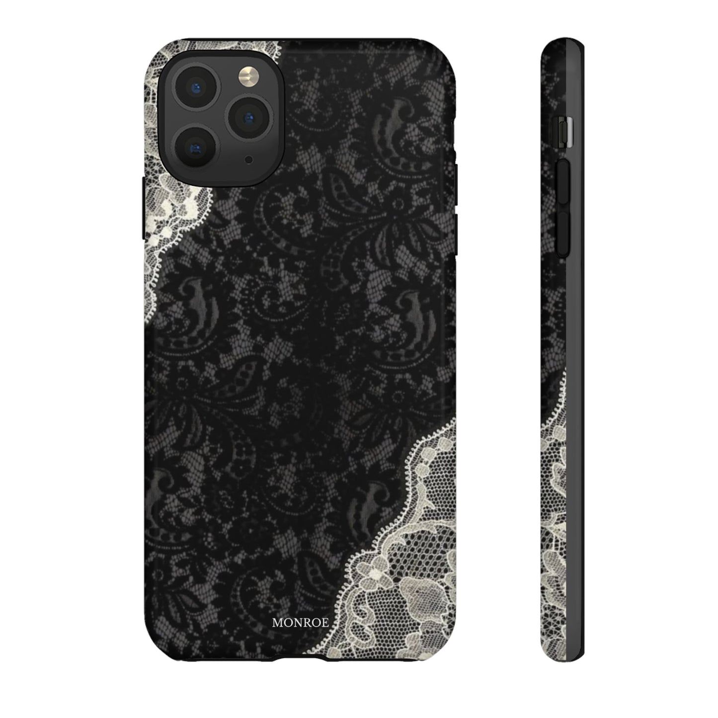 Black & White Edged Tough Case