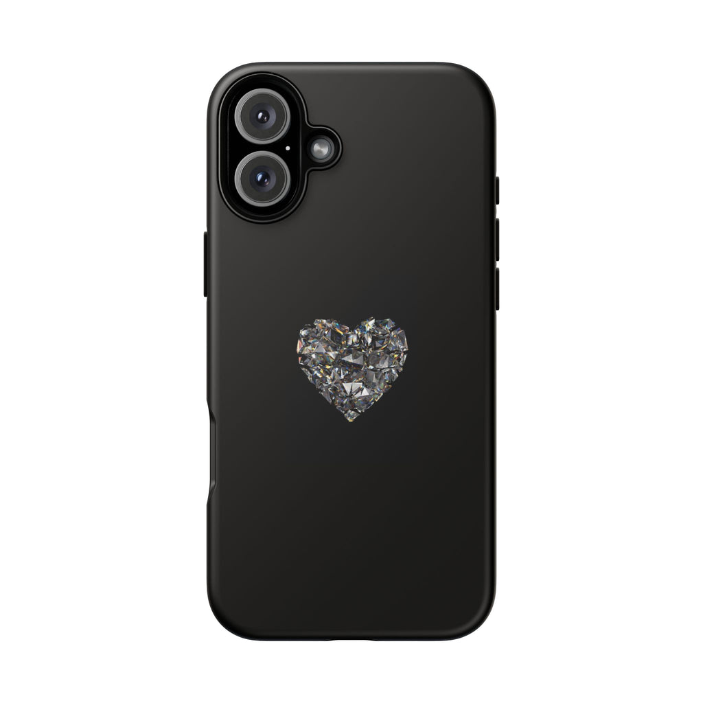Crystal Heart Phone Case