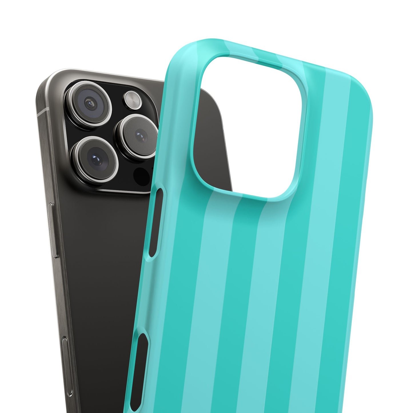 Striped Aqua Case