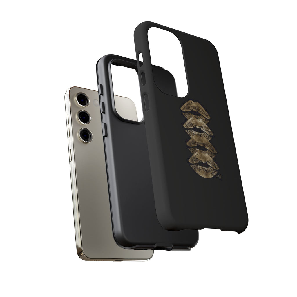 Golden Lipstick Phone Case