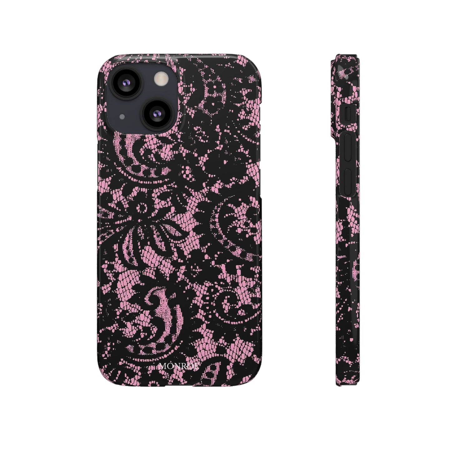 Pink Lace Pattern Case