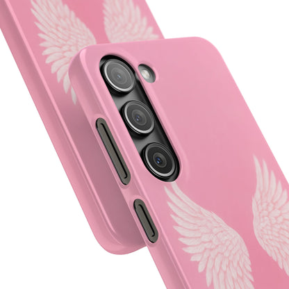 Pink Angel Wings Case