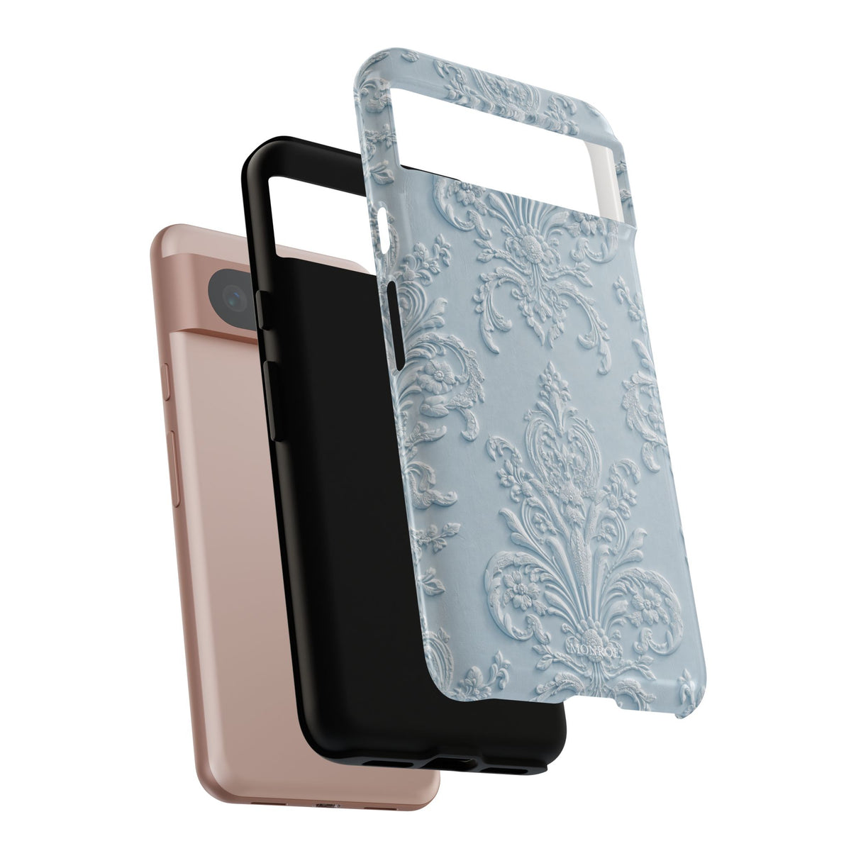 Blue Vintage Pattern Tough Case