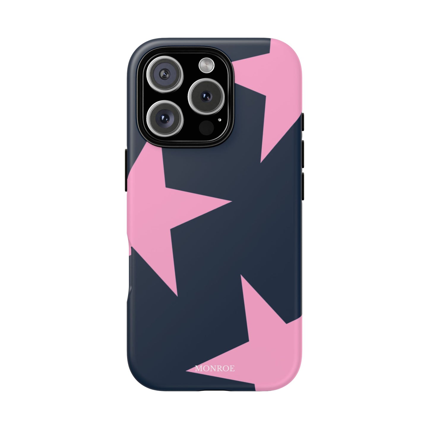 Navy & Pink Star Tough Cover