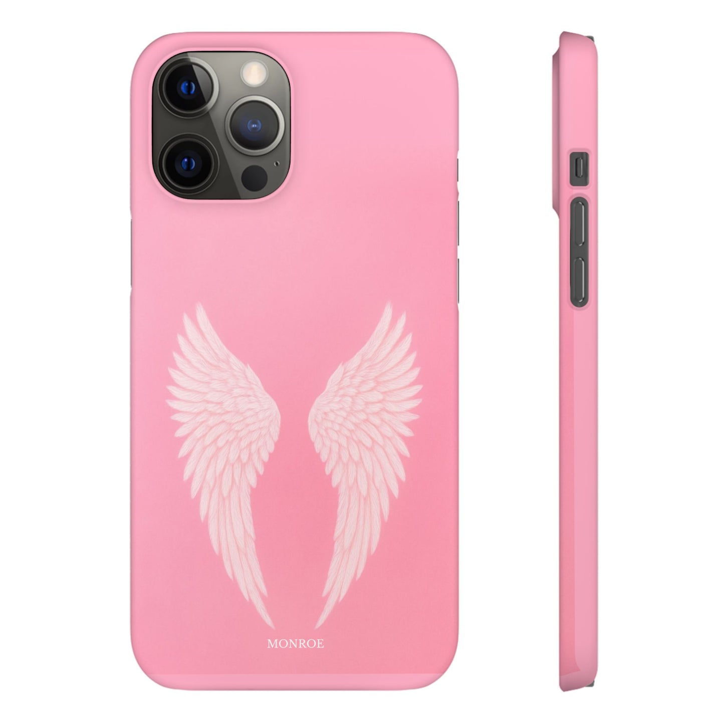 Pink Angel Wings Case