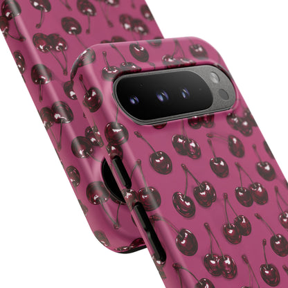 Burgundy Cherries Tough Case