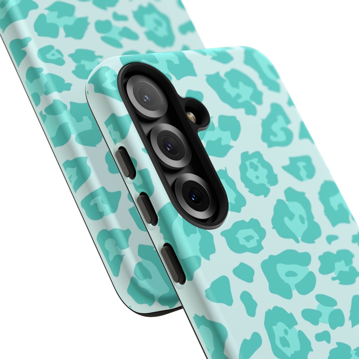 Teal Leopard Tough Case