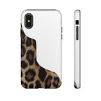 Half Cheetah Print Phone Case