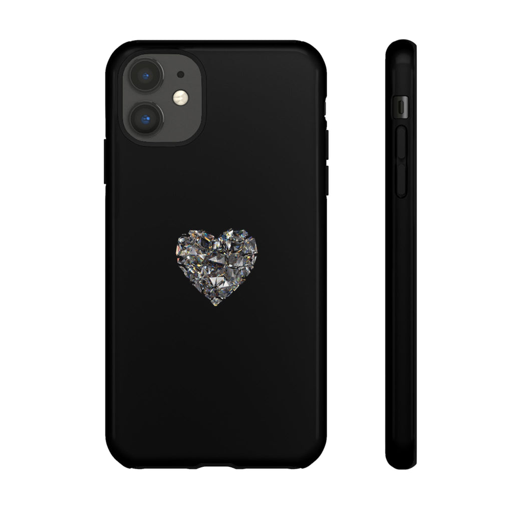 Crystal Heart Phone Case