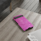 Purple Croc Phone Case