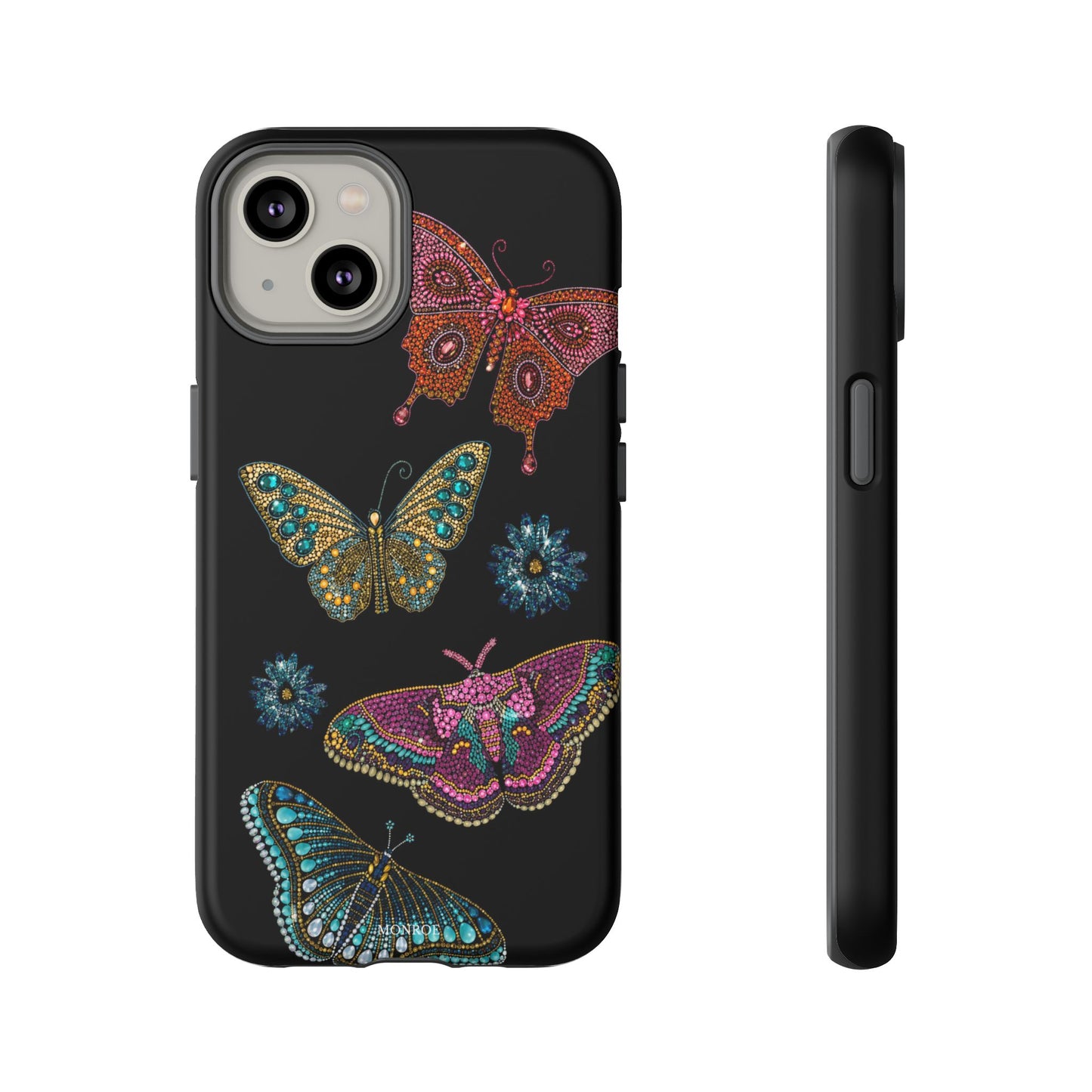 Butterfly Beaded Tough Case