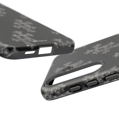 Black Crystal Cross Tough Case