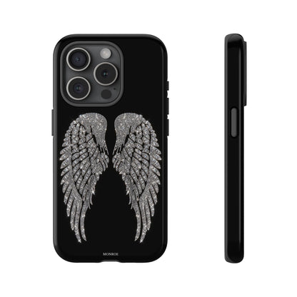 Silver Angel Wings Tough Case