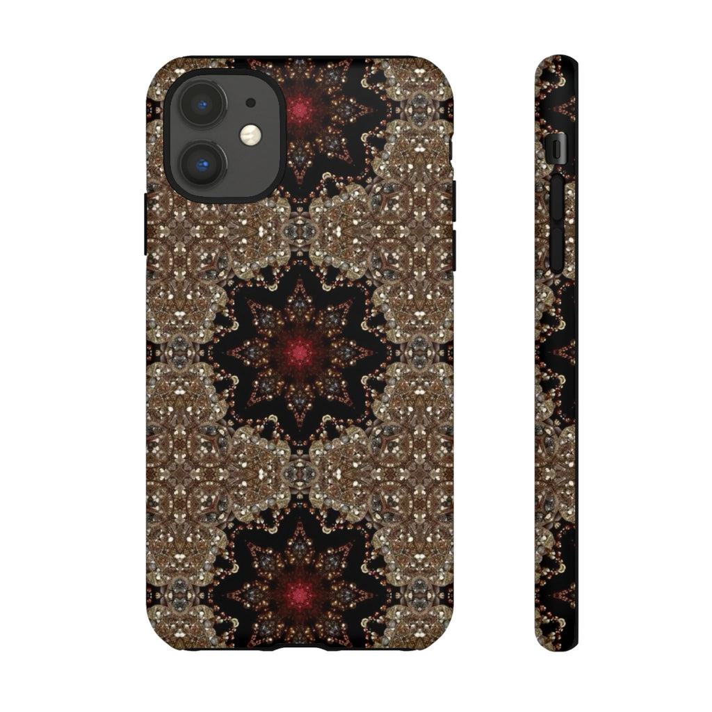 Brown Mandala Tough Protective Case