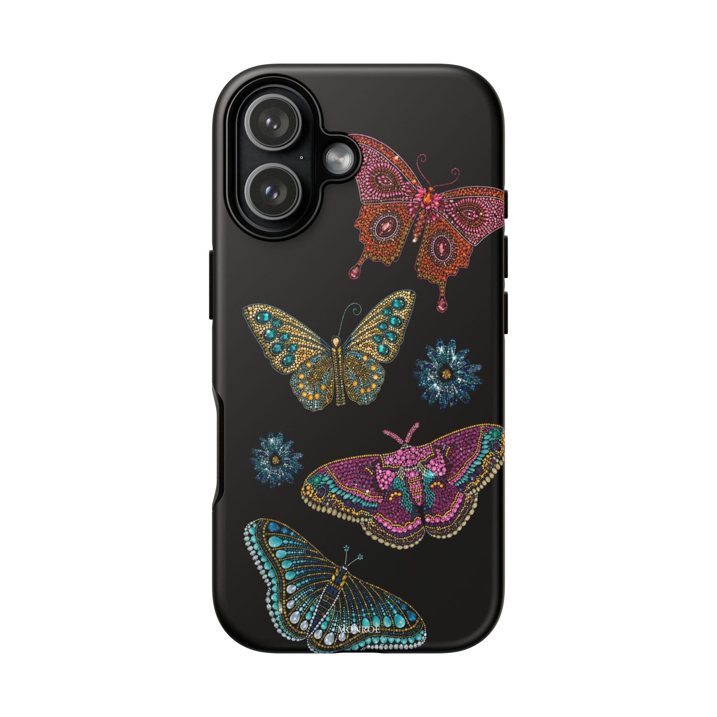 Butterfly Beaded Tough Case