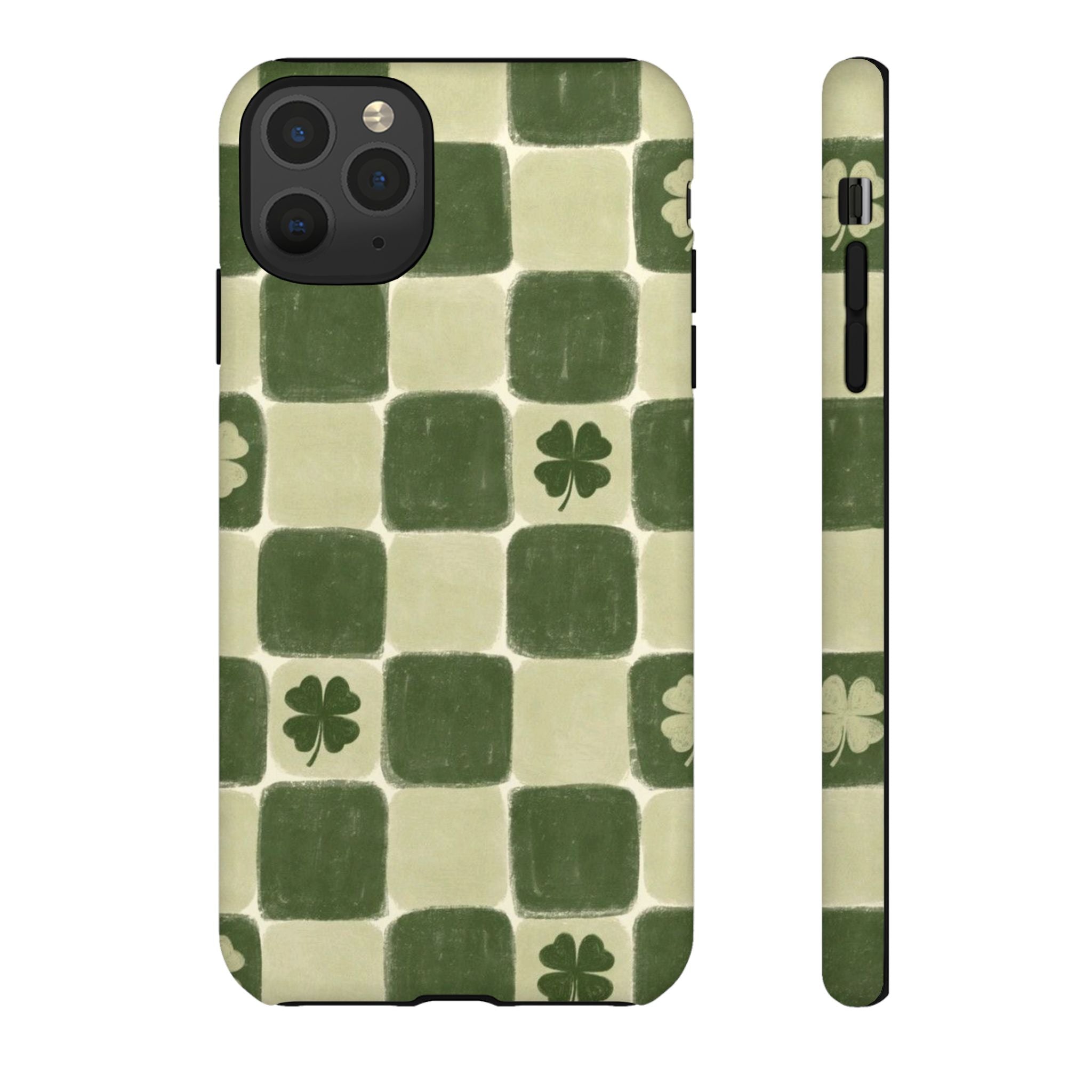 Clover Checker Tough Phone Case