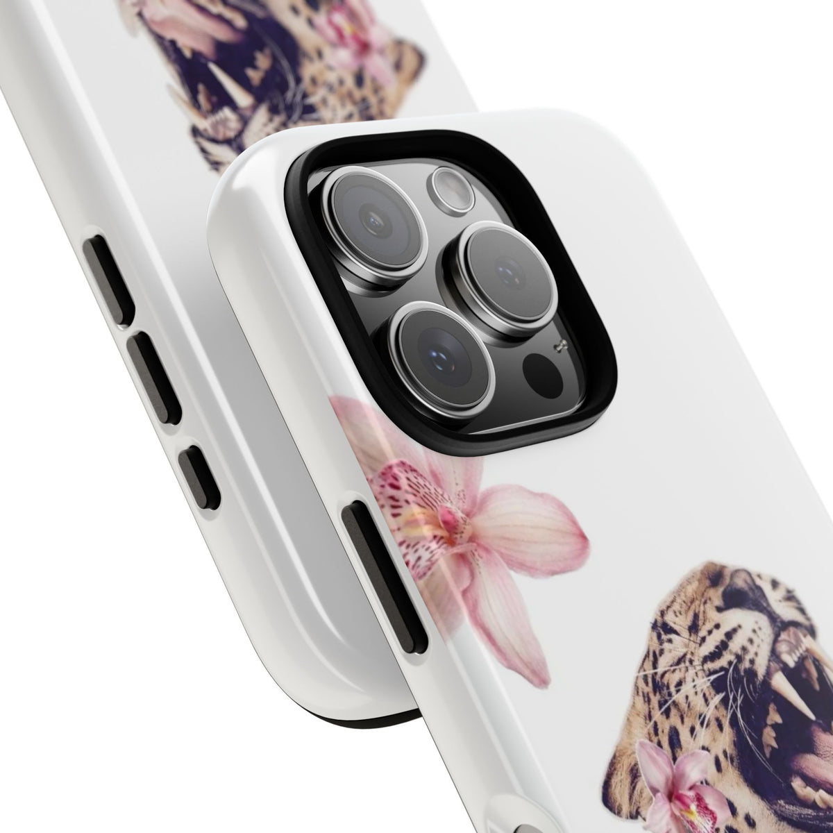 Leopard Blossom Tough Case