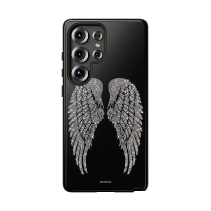 Silver Angel Wings Tough Case