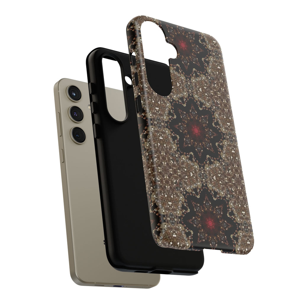 Brown Mandala Tough Protective Case