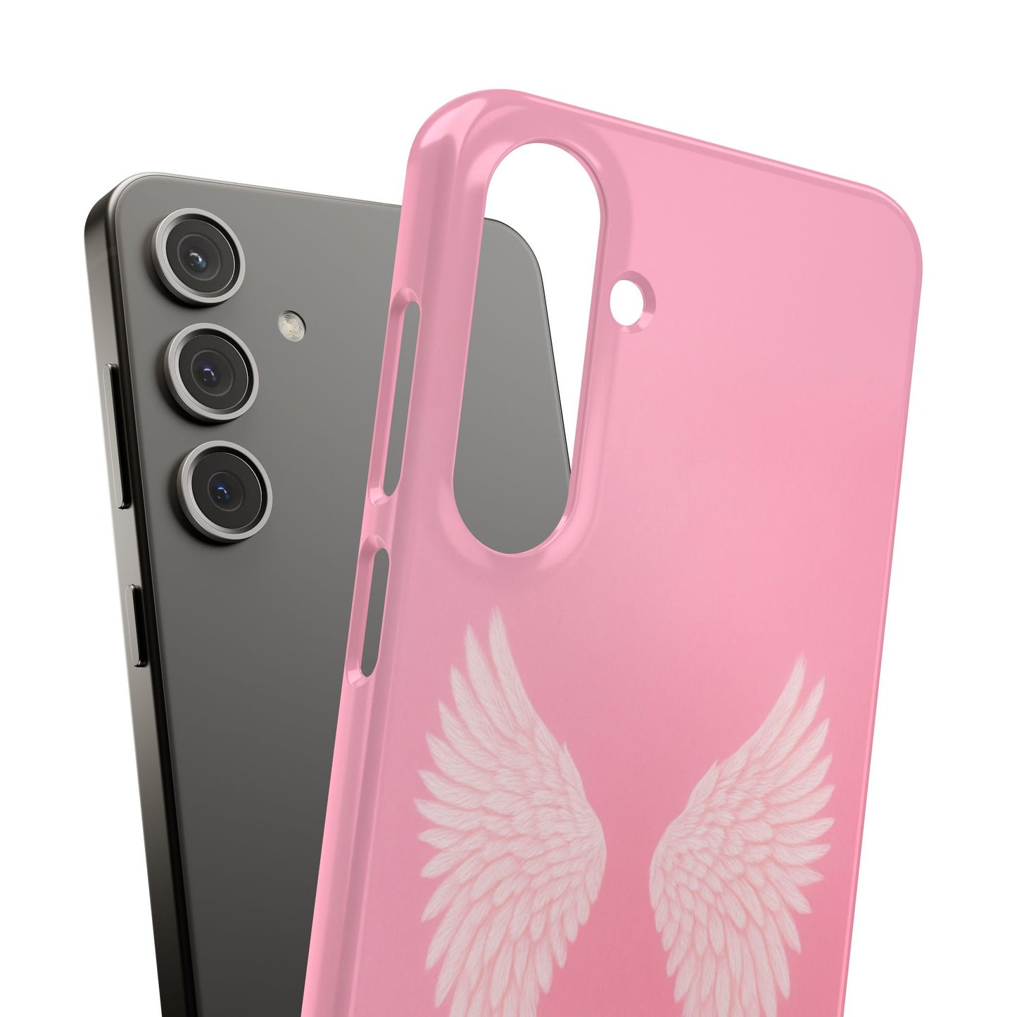 Pink Angel Wings Case