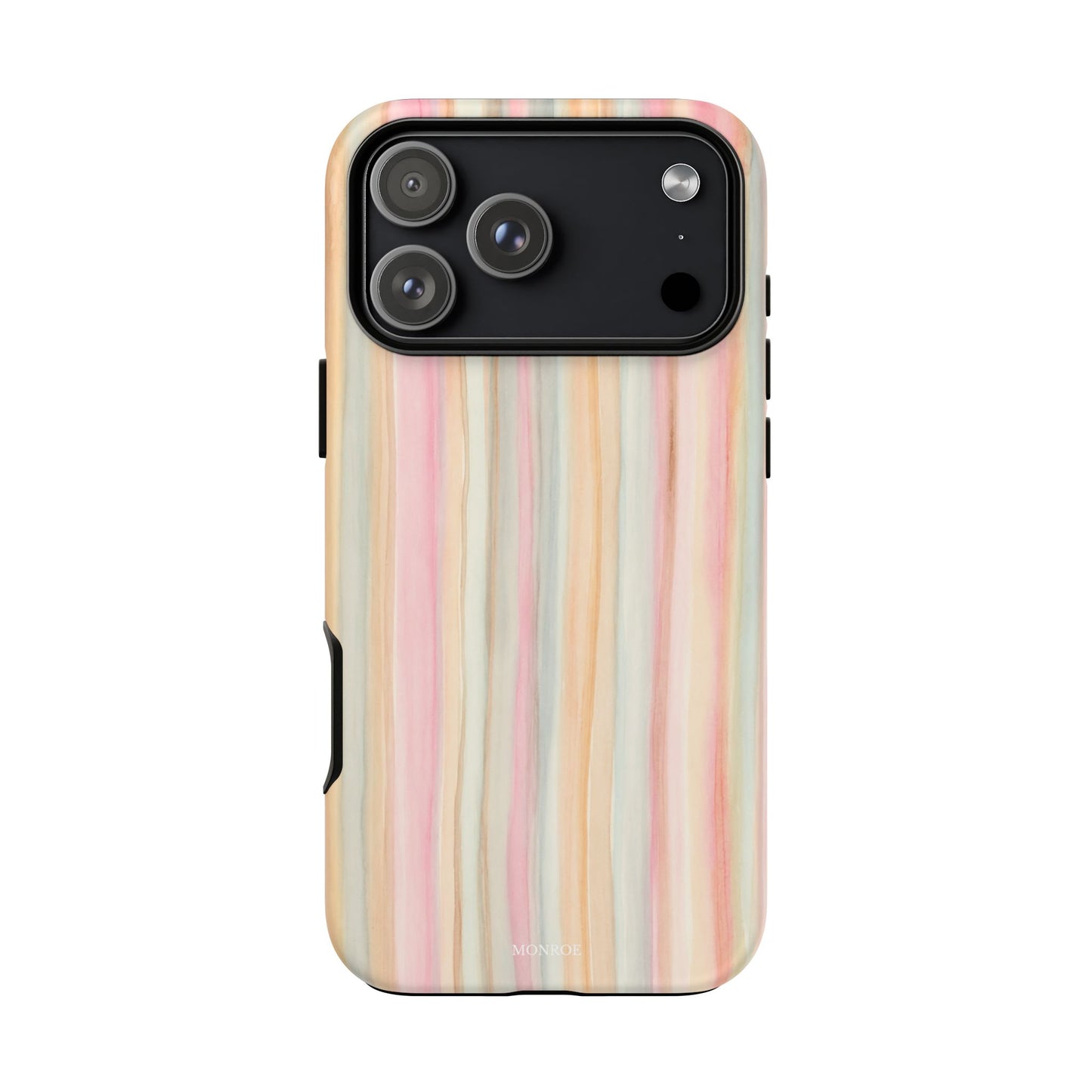 Pastel Watercolor Stripe Tough Case