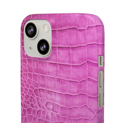 Purple Croc Case