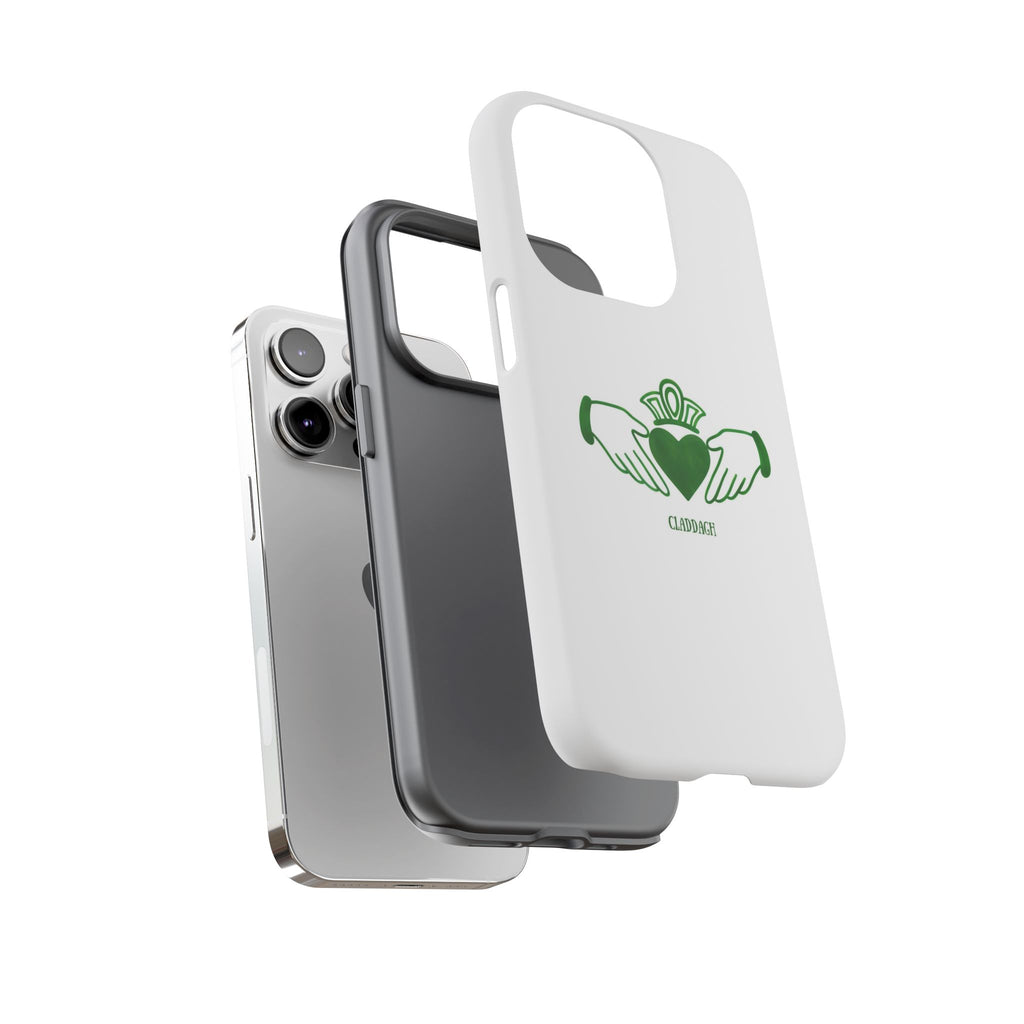 Irish Claddagh Symbol Green Tough Case