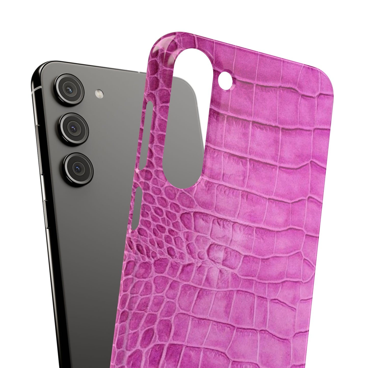 Purple Croc Case