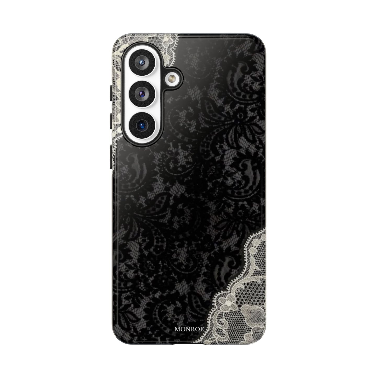 Black & White Edged Tough Case