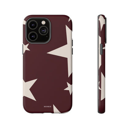 Burgundy Stars Tough Case