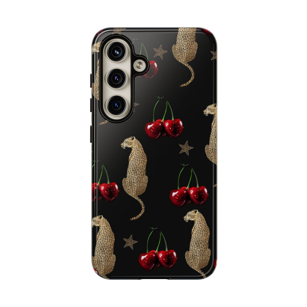 Leopards & Cherries Phone Case
