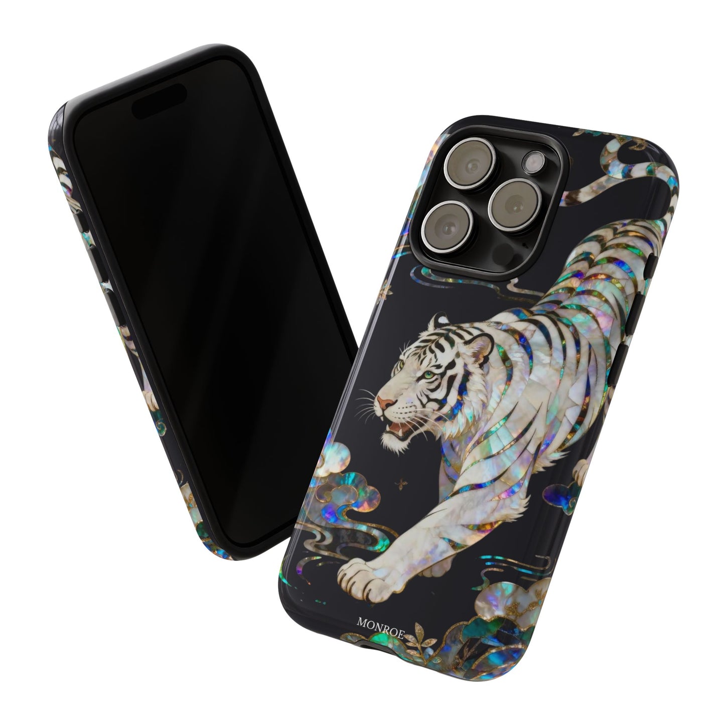 Iridescent White Tiger Tough Case
