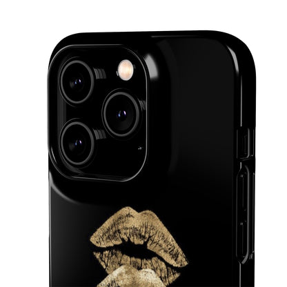 Gold Kiss Stack Case