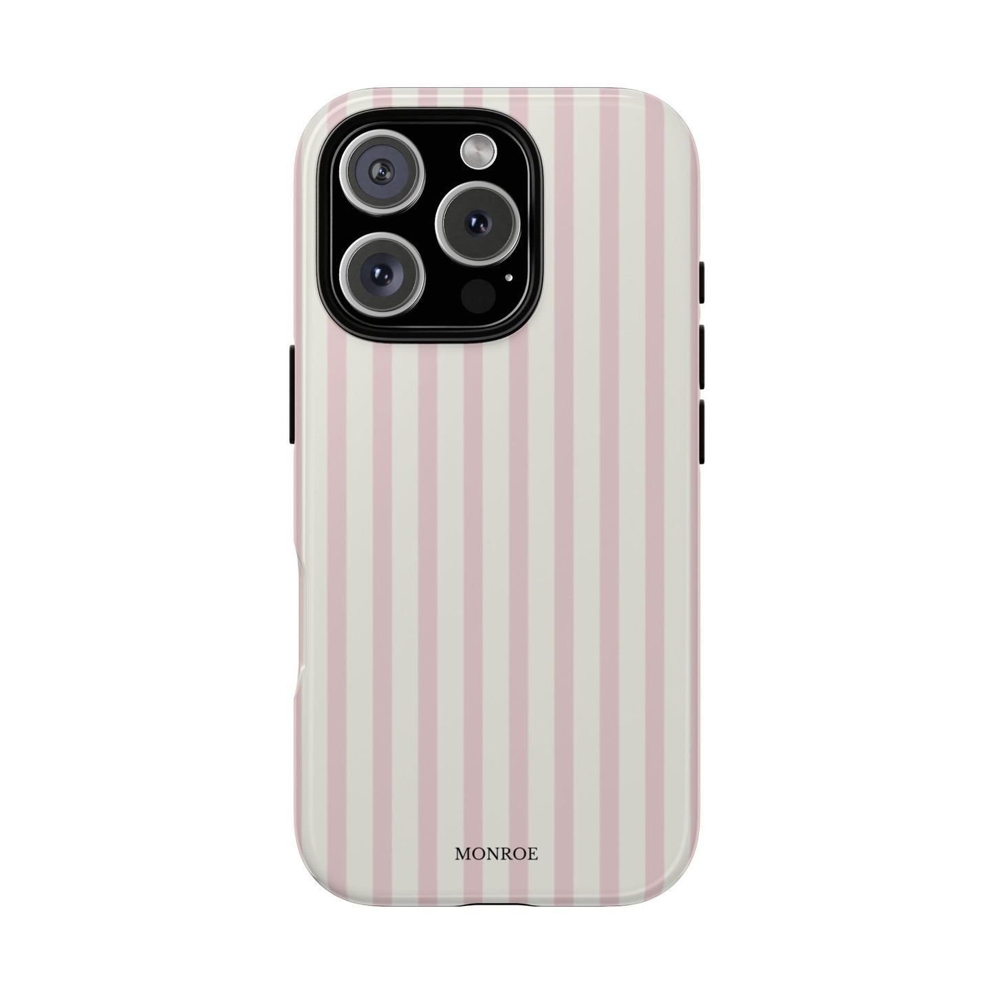 Light Pink Stripe Tough Phone Case