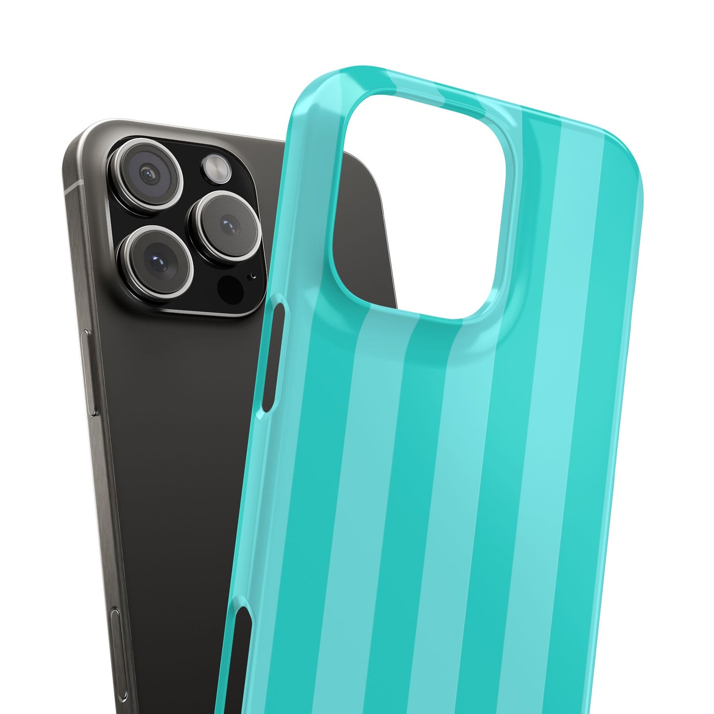 Striped Aqua Case