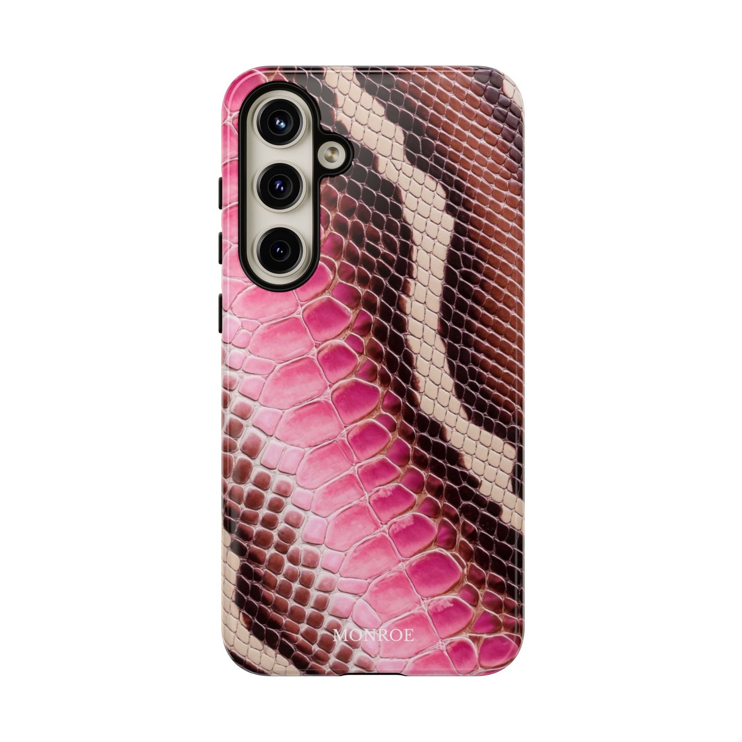 Snake Skin Print Tough Case