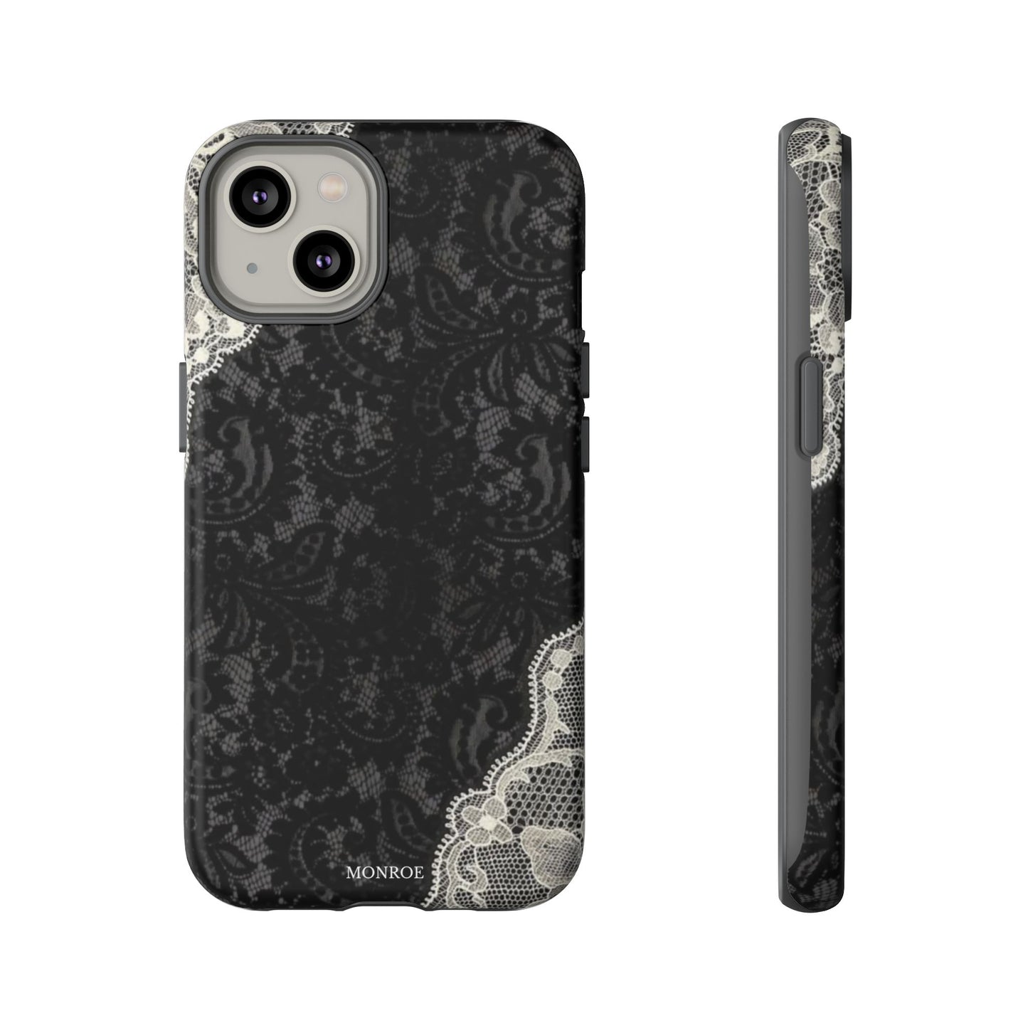 Black & White Edged Tough Case