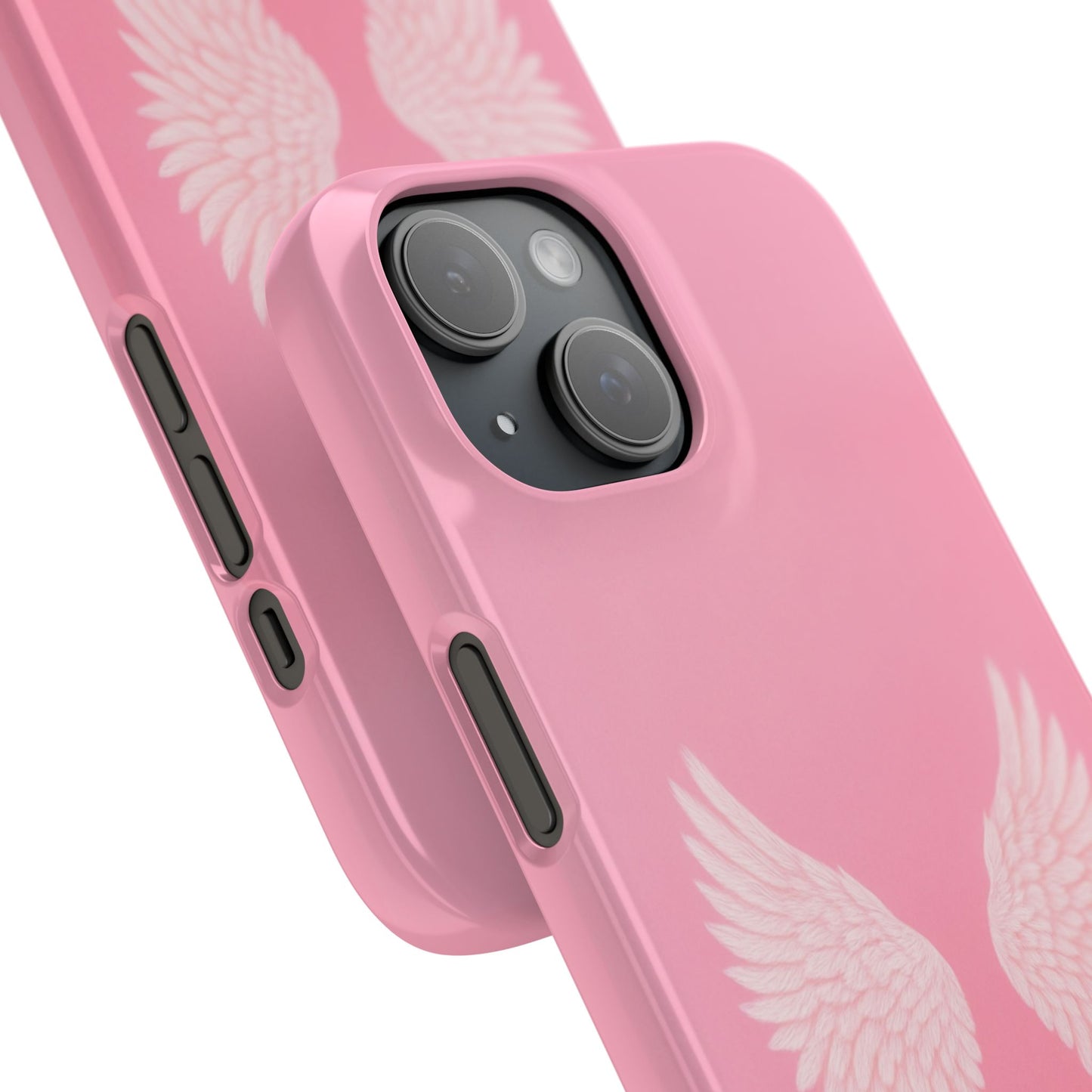 Pink Angel Wings Case