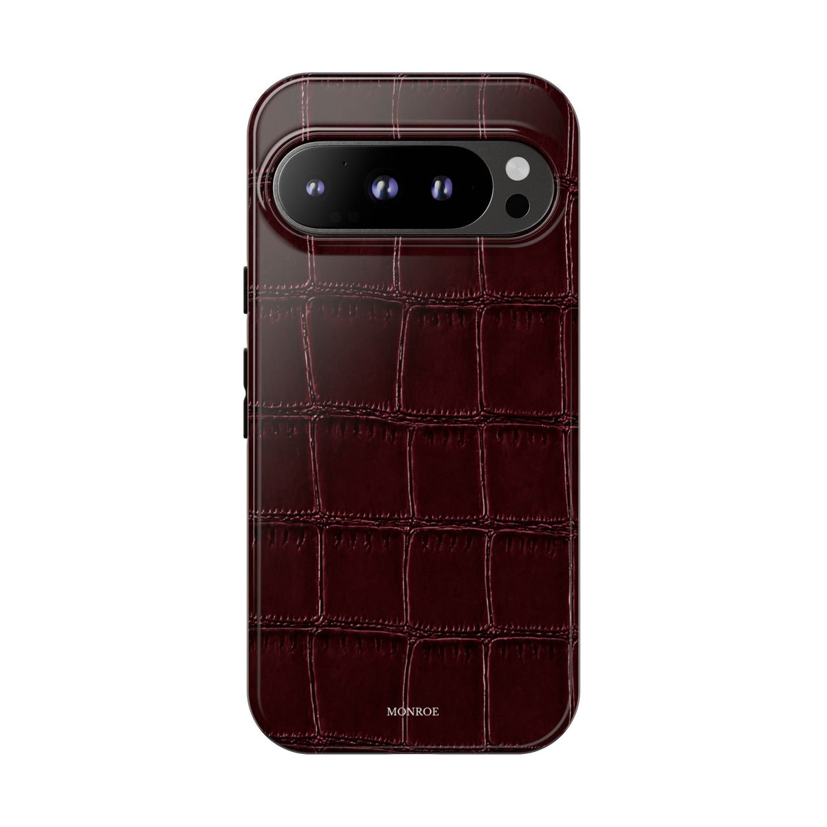 Burgundy Croc Tough Case