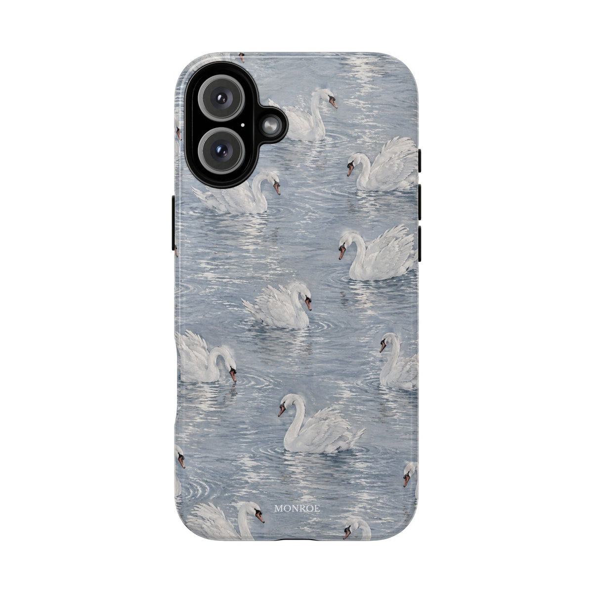 Swan Pattern Tough Case