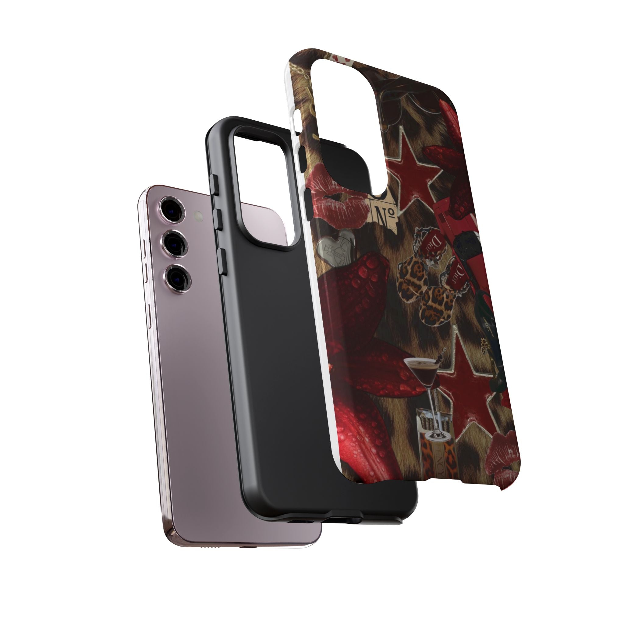 Cheetah Red Phone Case