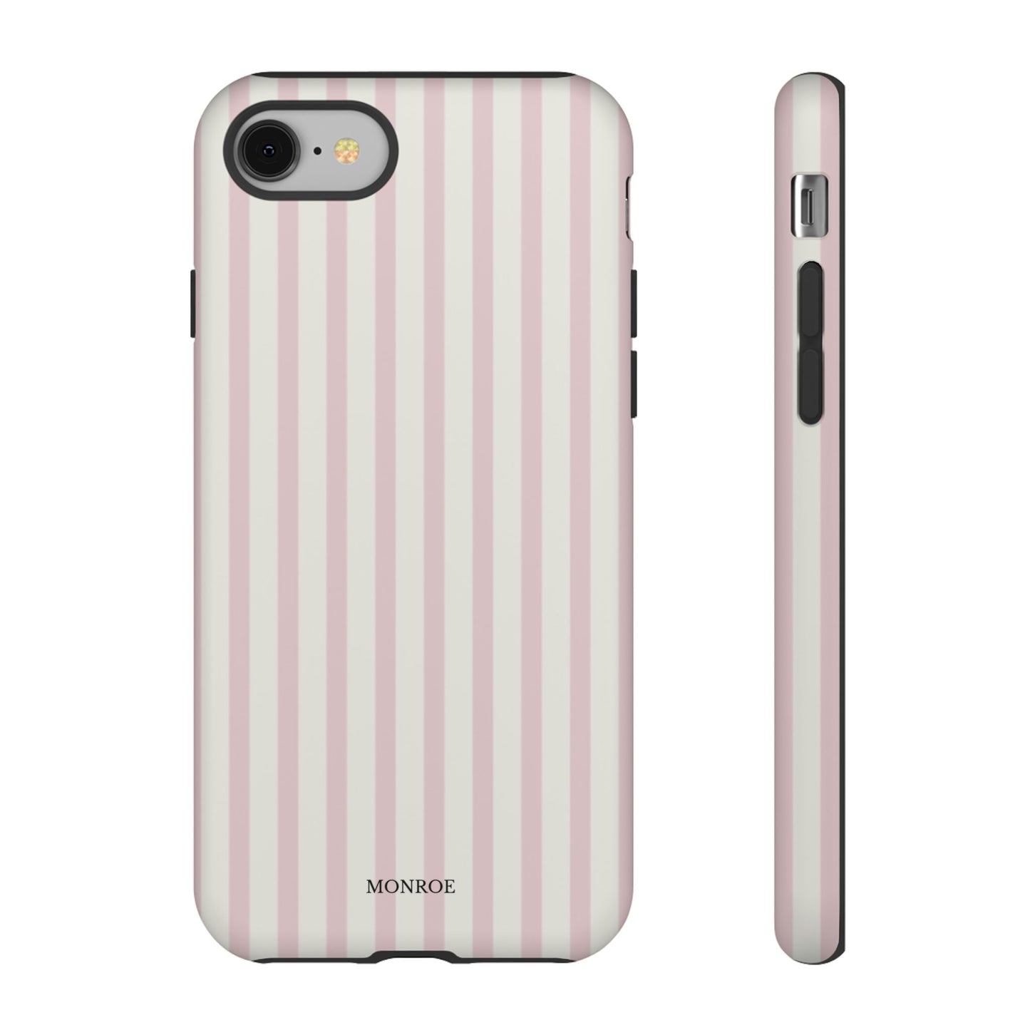 Light Pink Stripe Tough Phone Case