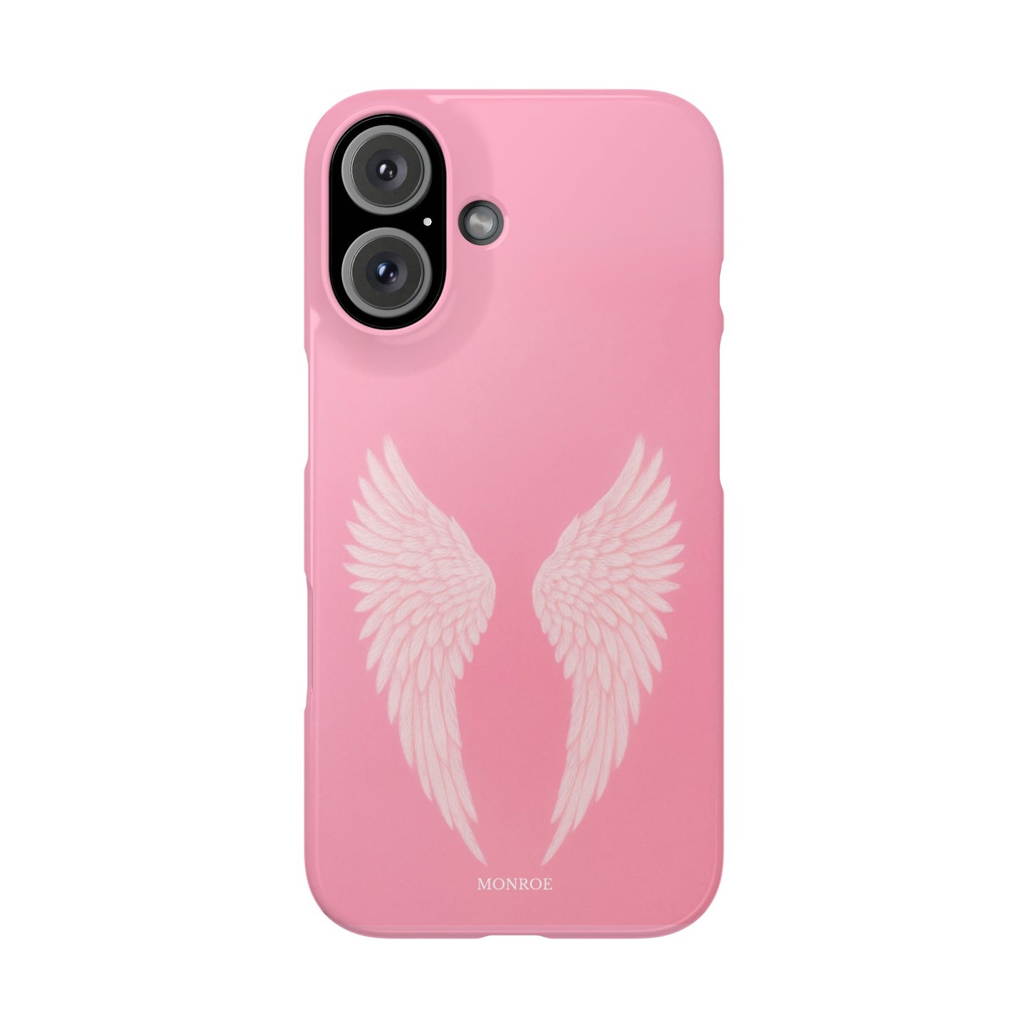 Pink Angel Wings Case