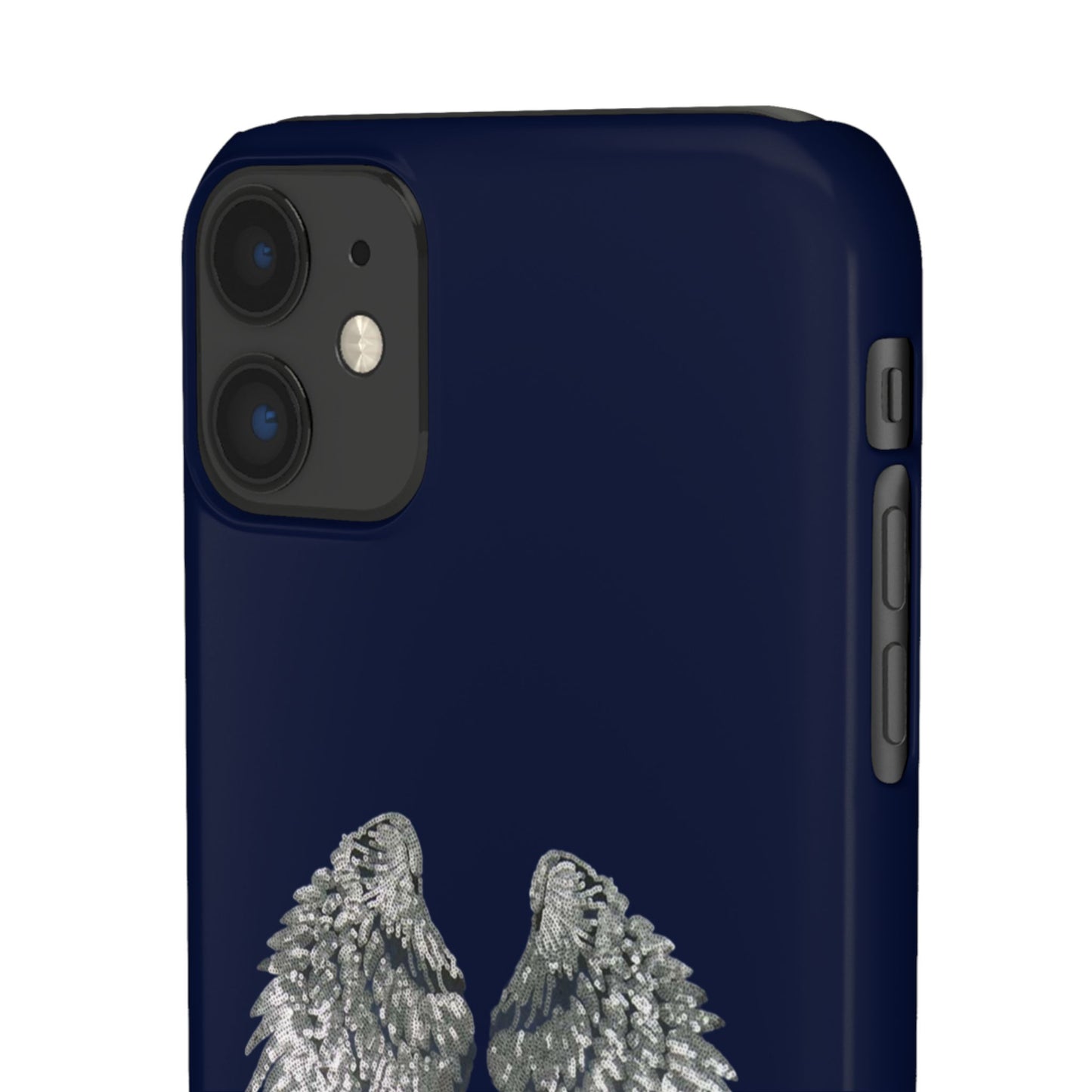 Navy Angel Wings Case