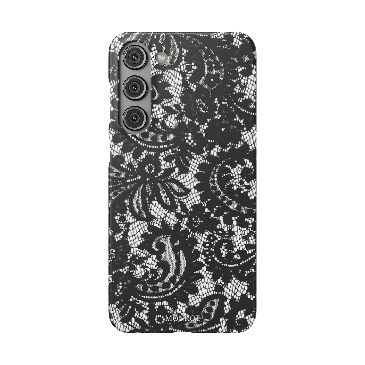 Black Lace Elegant Pattern Case