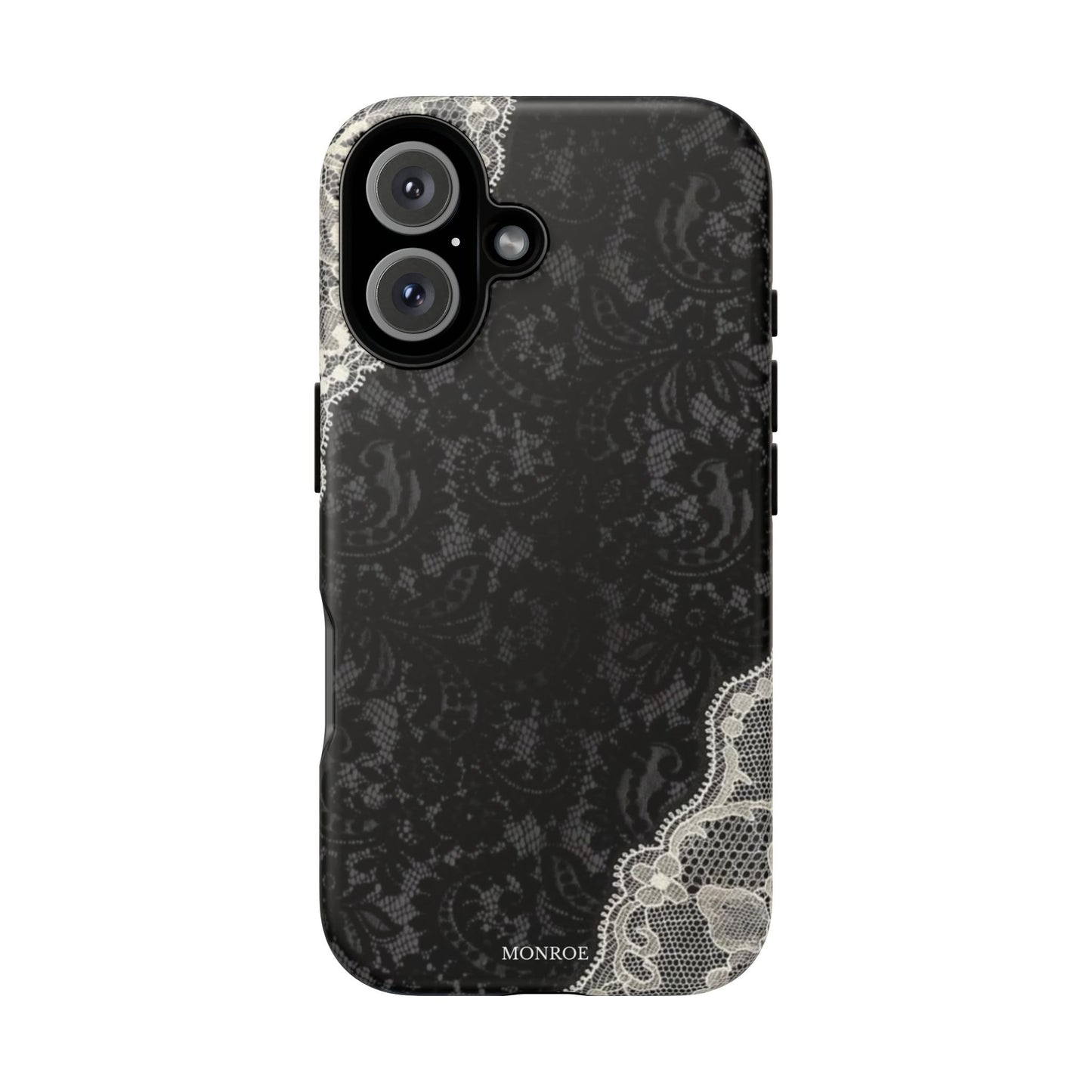 Black & White Edged Tough Case