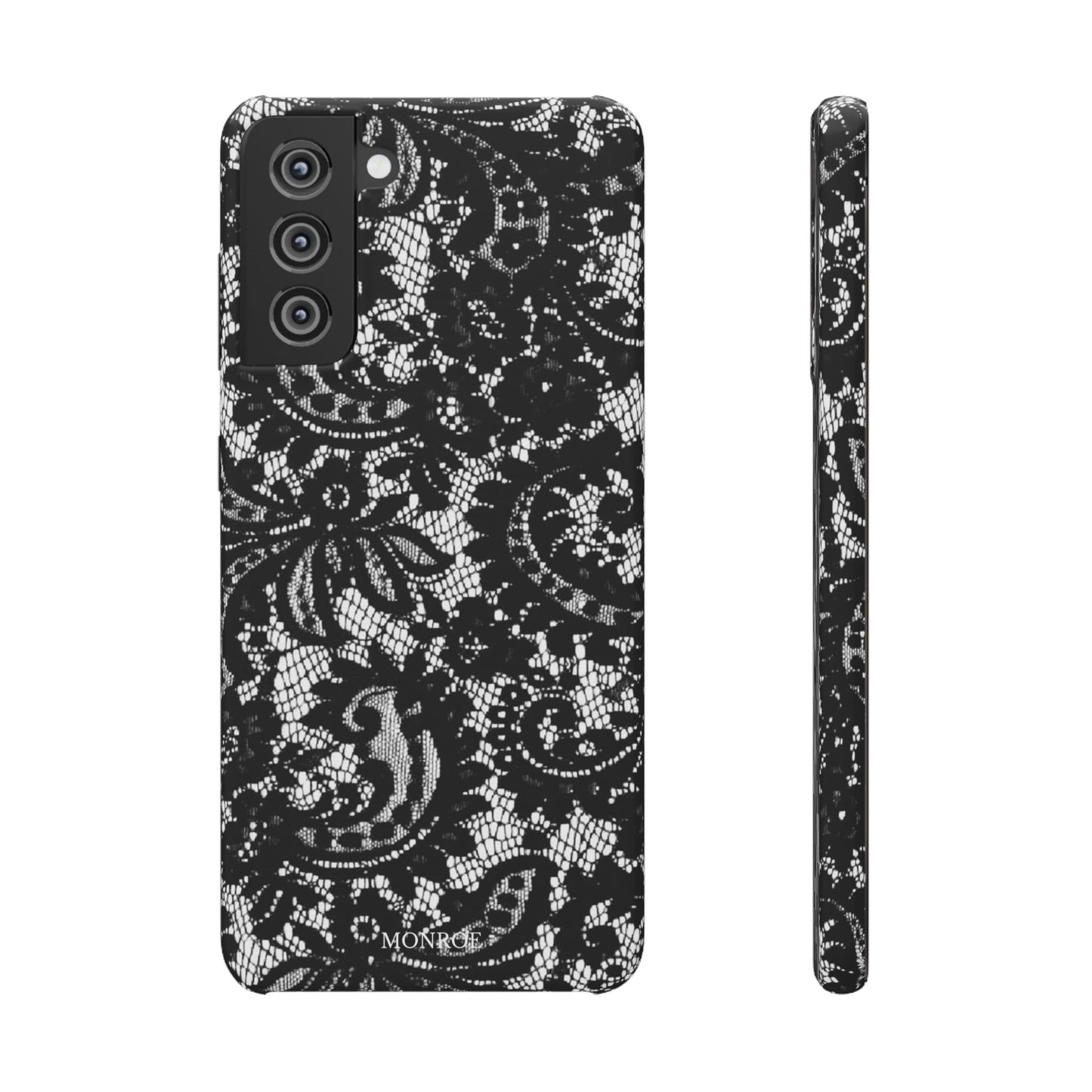 Black Lace Elegant Pattern Case