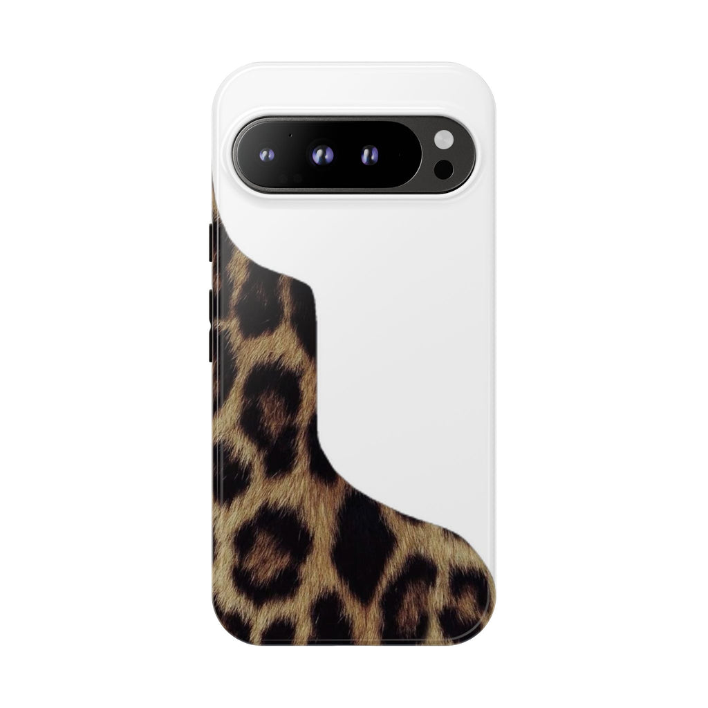Half Cheetah Print Phone Case